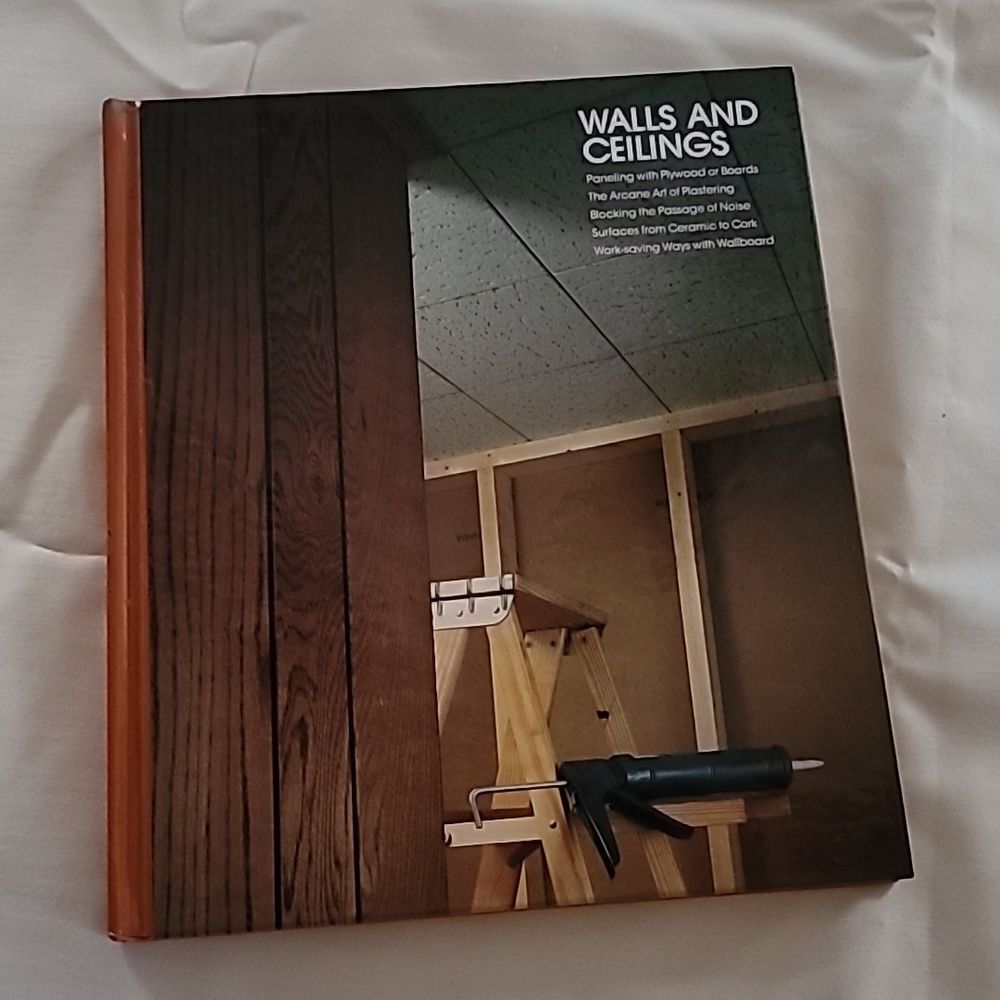 3/$28‎ Time Life Home Repair & Improvement - Walls and Ceilings Hardcover Bk1980